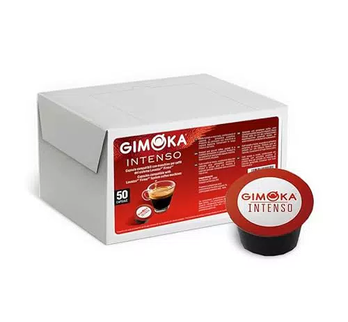 Gimoka Gusto Intenso - Capsule compatibili Lavazza Firma, Intensità 12