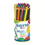 Giotto Mega Maxi Pastelloni Colorati Barattolo - Modello 518100