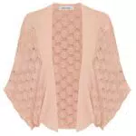 Grace Karin - Cardigan da Donna Hollow Shrug Aperto sul Davanti
