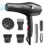 HappyGoo Asciugacapelli Professionale con Diffusore e Ugelli Styling