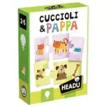 Headu Gioco Educativo Cuccioli & Pappa per Bambini 2-4 Anni - IT20058