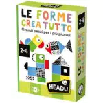 Headu Gioco Educativo Le Forme Crea Tutto per Bambini 2-4 Anni IT54914