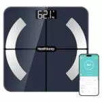 Healthkeep Bilancia Pesa Persona Bluetooth con Impedenziometro e App Inclusa
