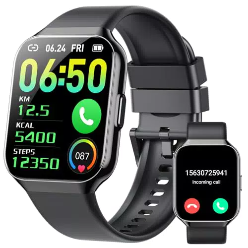 Hendari Smartwatch Impermeabile IP68 con Chiamate e Monitoraggio Sportivo