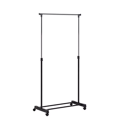 Honey-Can-Do GAR-01122 Stand Appendiabiti in Metallo Cromato 86 cm