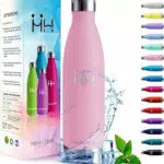 HoneyHolly Borraccia Termica Isolata in Acciaio Inox Senza BPA per Sport e Ufficio