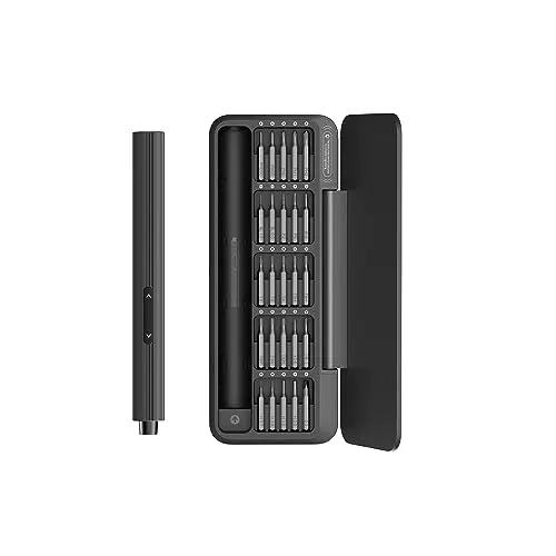 HOTO Mini Set di Cacciaviti Elettrici di Precisione Ricaricabili in Acciaio S2