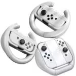 HSTOP Volante Compatibile per Nintendo Switch e Switch OLED - Joy-Con Accessori