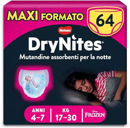 Huggies Drynites Mutandine Assorbenti Design Disney per Bambini
