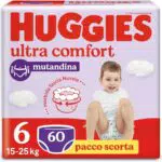 Huggies Ultra Comfort Pannolino Mutandina, Taglia 5, 56 Pannolini