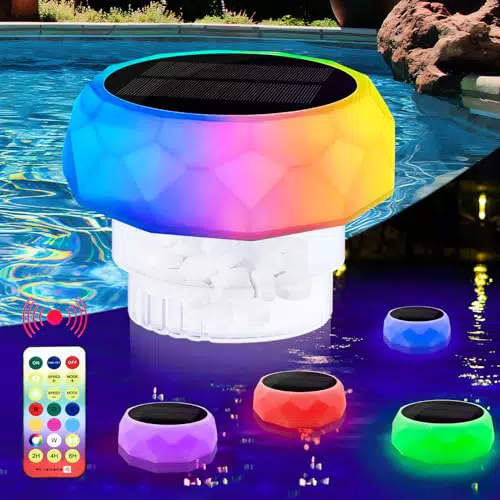 IEEILUL Illuminazione LED Subacquea per Piscine e Fontane Galleggianti
