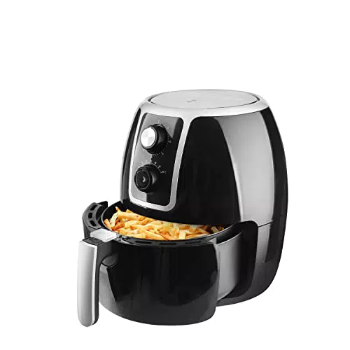 Improve Friggitrice ad aria calda 3,5 litri, 1500W, 200°C, timer 30 minuti