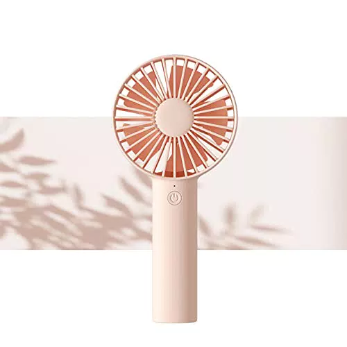 JISULIFE Ventilatore portatile ricaricabile USB con 3 velocità per esterni e interni