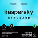Kaspersky Standard Antivirus 2024 - Sicurezza Avanzata per PC, Mac e Mobile