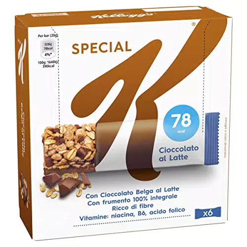 Kellogg's Barrette di Cereali al Cioccolato