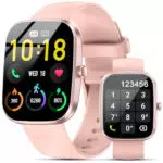 Kuizil Smartwatch con Chiamate, Monitoraggio Sonno e Fitness, Impermeabile IP68
