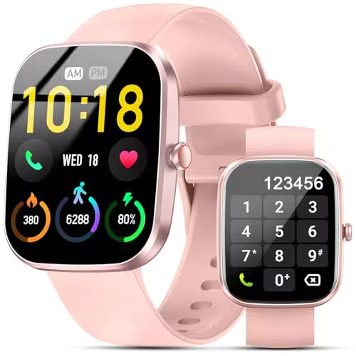 Kuizil Smartwatch con Chiamate, Monitoraggio Sonno e Fitness, Impermeabile IP68