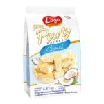 Lago Mini Party Cocco - Mini Wafer con Crema Cocco e Strati Friabili