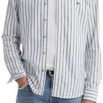Levi's Long-Sleeve Battery Housemark Slim Uomo