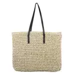 Borsa a tracolla in paglia da donna LHHMZ