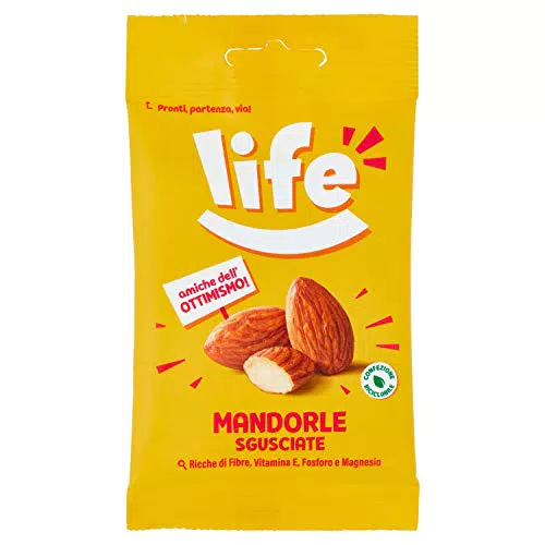 Life Mandorle Sgusciate - Snack salutare e ricco di nutrienti