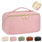 LIONVISON Beauty Case da Viaggio Impermeabile per Cosmetici e Trucco