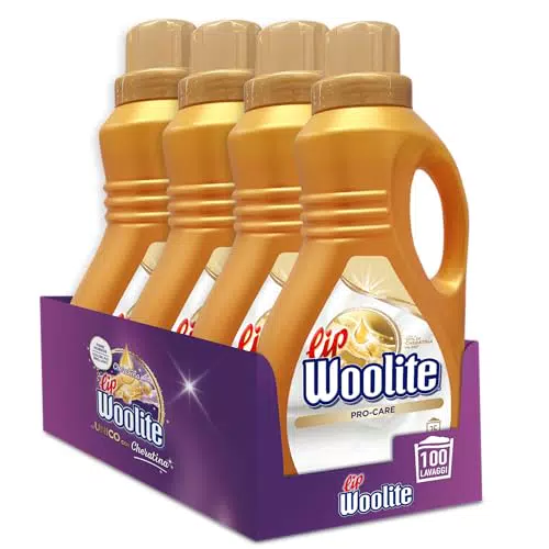 Woolite Detersivo Lavatrice Pro-Care con Cheratina - 1500 ml