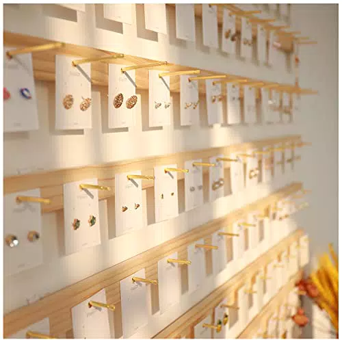 LNSYSNS Chiodi in Ottone per Muro - 4 × 48 mm per Decorazioni e Ganci
