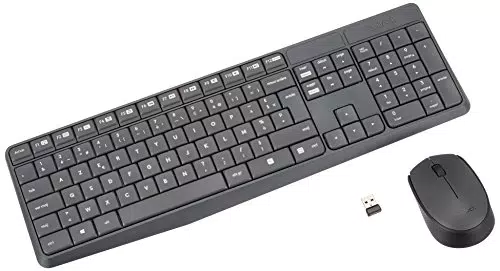 Logitech MK235 Combo Tastiera e Mouse Wireless per Windows