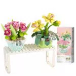 LOTOLO Mini Pianta Bonsai Set - Gioco di Costruzione Botanica Decorativa