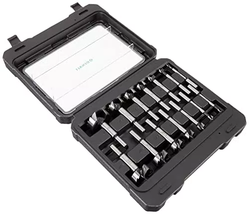 Amazon Denali Set di punte Forstner con custodia per lavorazioni di precisione