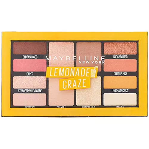 Maybelline New York The Lemonade Craze Palette - Ombretti Cremosi e Facili da Applicare