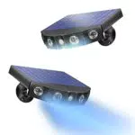 Mixnon Luce Solare LED Esterno con Sensore di Movimento e 3 Modalità di Illuminazione