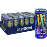 Monster Energy LH44 - Bevanda Energetica Zero Zuccheri con Caffeina e L-Carnitina