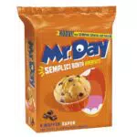 Mr.Day Muffin Super con Pepite di Cioccolato Fondente, Senza Lattosio e Olio di Palma