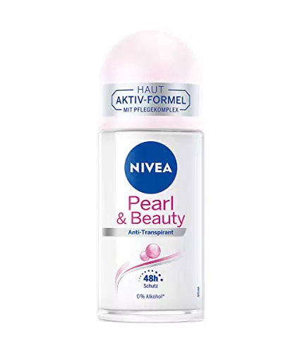 Nivea Pure Pearl Deo Roll On: deodorante antibatterico 48 ore per ascelle curate