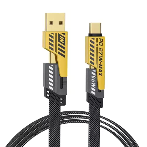 NOHON Cavo di Ricarica 4 in 1 Universale USB Nylon Intrecciato per Smartphone e Tablet