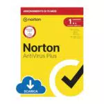Norton Antivirus Plus 2024 - Licenza 15 mesi per PC o Mac, Codice via email