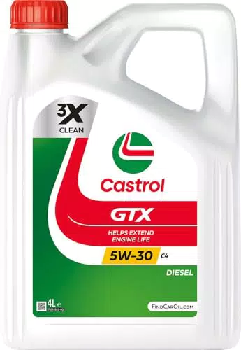 GTX Olio sintetico lubrificante motore auto 5W30 C4 4L