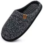 ONCAI Pantofole da Uomo Invernali con Memory Foam e Suola Antiscivolo