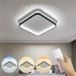 Otren Plafoniera LED Dimmerabile 3000K-6500K con Telecomando, Ø30C