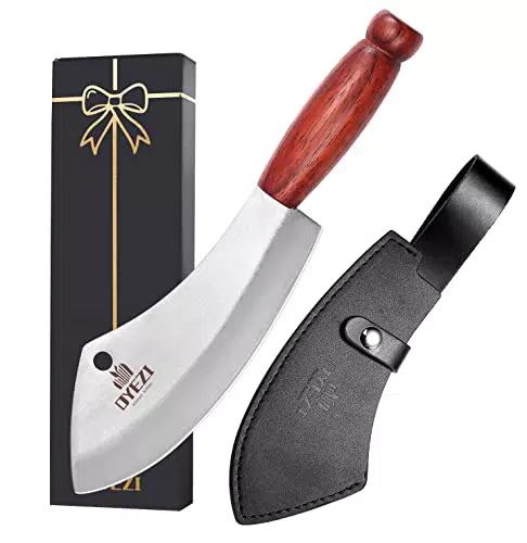 OYEZI Mannaia da Carne in Acciaio Inossidabile Tedesco - Coltello da Cucina