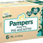 Pampers Baby Dry Junior - Pannolini per bambini, comfort e protezione ottimali