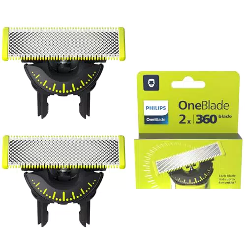 Philips OneBlade QP420/60 - Lame di ricambio e pettine regolabile 5in1