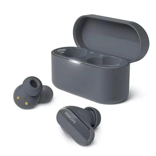 Philips TAT3508BK/00 Cuffie True Wireless con Cancellazione del Rumore e Bluetooth