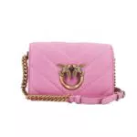 Pinko Love Click Mini Sheep Nappa Big Chevron - Borsa Donna