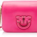 Pinko Love Click Puff Baby Sheep Nappa Leather Buckle