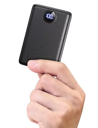 Power Bank 15000 mAh 22,5 W USB-C PD 3.0 QC 3.0 compatibile iPhone Samsung