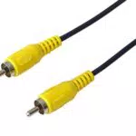 PremiumCord Cavo RCA 5 m - Cavo audio video con connettori RCA