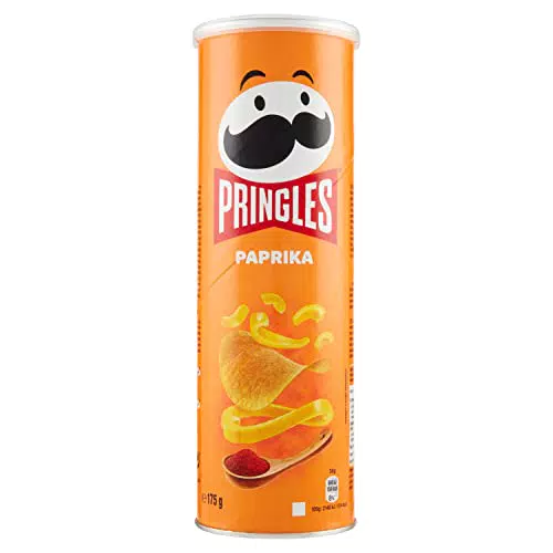 Pringles Snack Paprika a Base di Patate - Confezione Singola